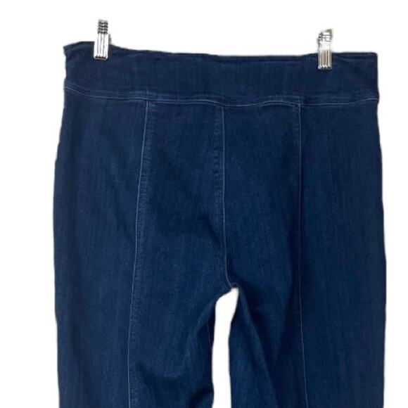 Liverpool Jeans Pull On High Rise Ankle Dark Wash Stretch Women’s Size 12/31 - Picture 4 of 7